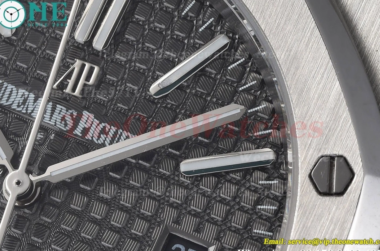 41mm SS 15400 MY8215 Grey GDF SS Dial Royal Oak 0106
